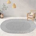 Forma ovalada de alfombra interior/al aire libre alfombra alfombra